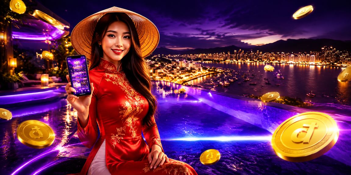 Người dùng truy cập app cá cược tại Nha Trang với trang phục áo dài